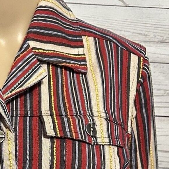 Christopher & Bank Striped Jacket - Picture 4 of 14